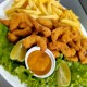 Camarão À Milanesa (500g) Com Fritas (400g)